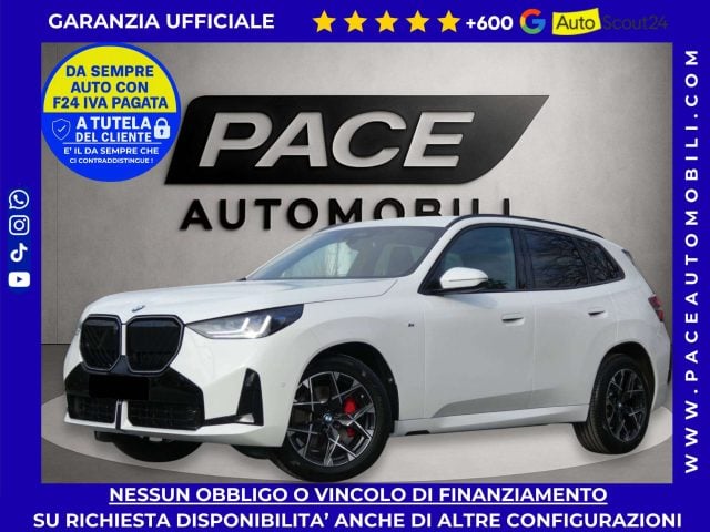 BMW X3 20i XDRIVE M-SPORT PRO MSPORT M SPORT BLACK PACK H, del 2025, 18.900 km, in vendita a Roma (RM)