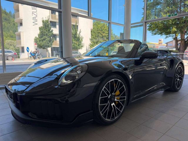 Porsche 911 992.2 TURBO S 711CV CABRIO TETTO PASM 360 BURMESTE - foto 4 di 15