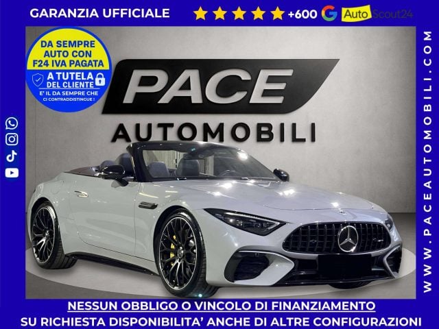 Mercedes-Benz SL 43 AMG KAMERA 360 V8 STYLE 21" NIGHT BURMESTER PDC ACC, del 2024, 24.900 km, in vendita a Roma (RM)