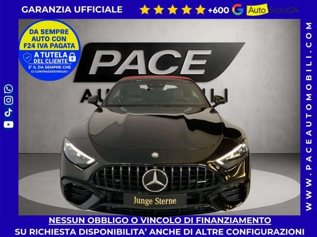 Mercedes-Benz SL 43 AMG 21" PREMIUM V8 LOOK CARBON PERFORMANCE NIGHT BURME, del 2025, 9.200 km, in vendita a Roma (RM)