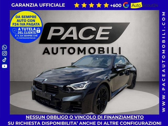 BMW M2 3.0 480 CV COMPETITION PELLE BLACK PACK ACC H/K SE, del 2025, 7.500 km, in vendita a Roma (RM)