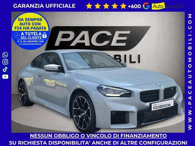 BMW M2 3.0 480CV COMPETITION CARBON PELLE BLACK PACK ACC, del 2025, 7.500 km, in vendita a Roma (RM)