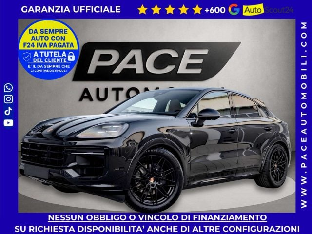 Porsche Cayenne COUPE PASM BOSE LED PDC KAMERA TETTO BLACK PACK PD, del 2026, 10 km, in vendita a Roma (RM)