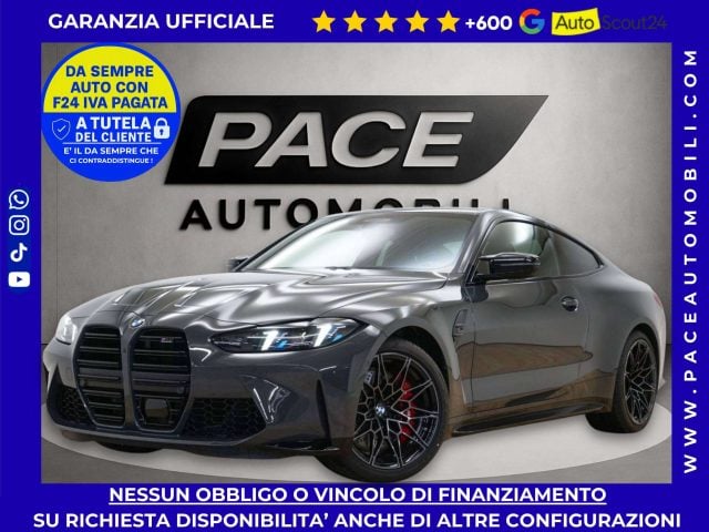 BMW M4 XDRIVE COMPETITION BLACK PACK LASER CURVED LED ACC, del 2025, 14.500 km, in vendita a Roma (RM)