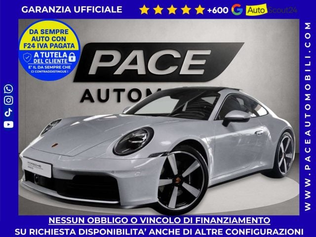 Porsche 911 992.2 TETTO SPORT CHRONO BOSE NAVI PDC ACC BLACK P, del 2025, 22.500 km, in vendita a Roma (RM)