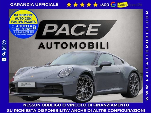 Porsche 911 992.2 TETTO SPORT CHRONO BOSE NAVI PDC ACC BLACK P, del 2025, 18.300 km, in vendita a Roma (RM)