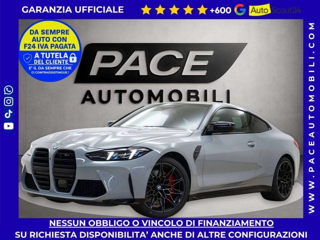 BMW M4 COUPE 530CV XDRIVE COMPETITION BLACK PACK LASER CU, del 2025, 14.900 km, in vendita a Roma (RM)
