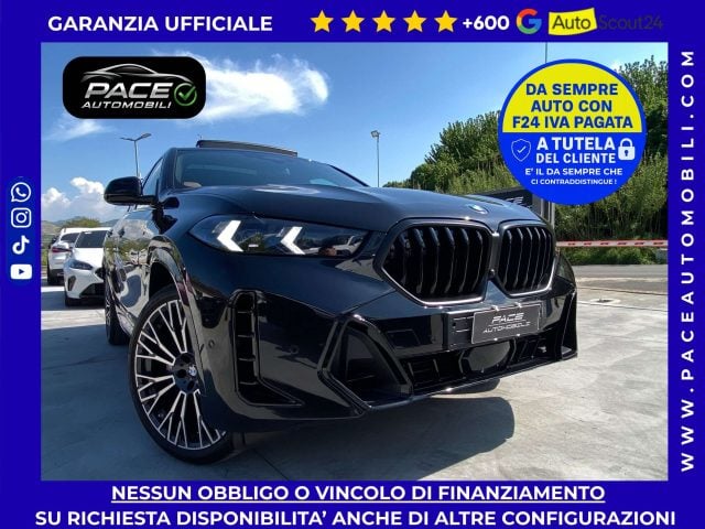 BMW X6 30 D M-SPORT PRO MSPORT BLACK PACK HUD NAVI TETTO, del 2025, 14.900 km, in vendita a Roma (RM)