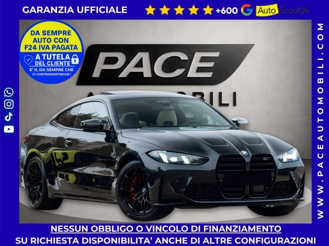 BMW M4 COUPE 530CV XDRIVE COMPETITION BLACK PACK LASER CU, del 2025, 9.900 km, in vendita a Roma (RM)