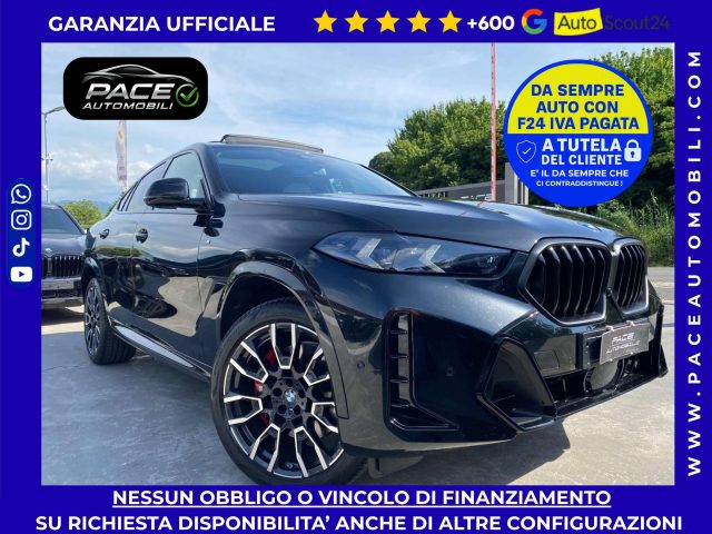 BMW X6 30D XDRIVE M-SPORT PRO MSPORT BLACK PACK LED PDC N, del 2025, 12.900 km, in vendita a Roma (RM)