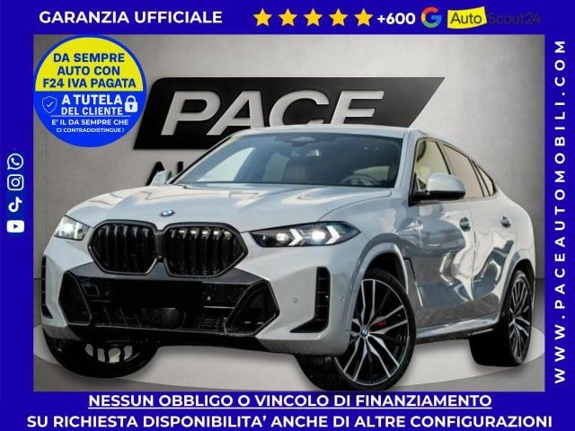 BMW X6 MSPORT M-SPORT M SPORT PRO TETTO BLACK PACK ACC 22, del 2025, 22.800 km, in vendita a Roma (RM)