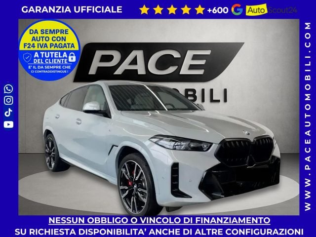 BMW X6 XD M SPORT MSPORT M-SPORT PRO TETTO HUD BLACK 22", del 2025, 6.900 km, in vendita a Roma (RM)