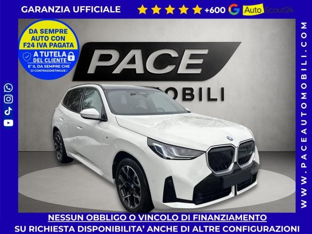 BMW X3 20i XDRIVE M-SPORT MSPORT BLACK PACK TETTO H/K, del 2025, 15.800 km, in vendita a Roma (RM)