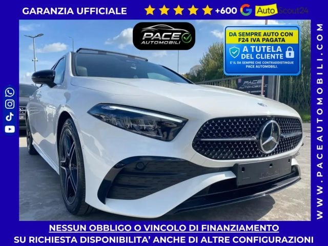 Mercedes-Benz A 180 i NIGHT AMG PREMIUM DISTRONIC LED 64 TETTO KAMERA, del 2025, 7.900 km, in vendita a Roma (RM)