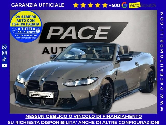 BMW M4 CABRIO COMPETITION XDRIVE CURVED PDC ACC 360, del 2025, 22.900 km, in vendita a Roma (RM)