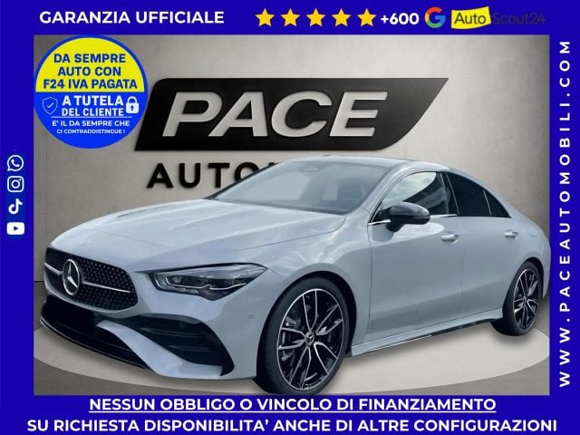 Mercedes-Benz CLA 220 D AMG PREMIUM PLUS 19" TETTO KAMERA NIGHT PACK ACC, del 2025, 8.500 km, in vendita a Roma (RM)