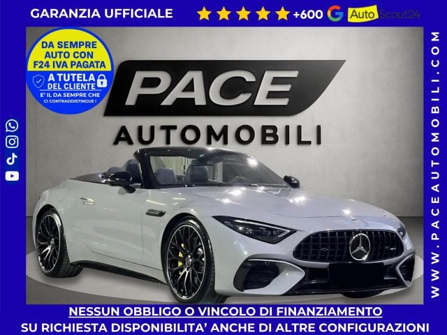 Mercedes-Benz SL 43 AMG KAMERA 360 V8 STYLE 21" NIGHT BURMESTER PDC ACC, del 2024, 21.800 km, in vendita a Roma (RM)