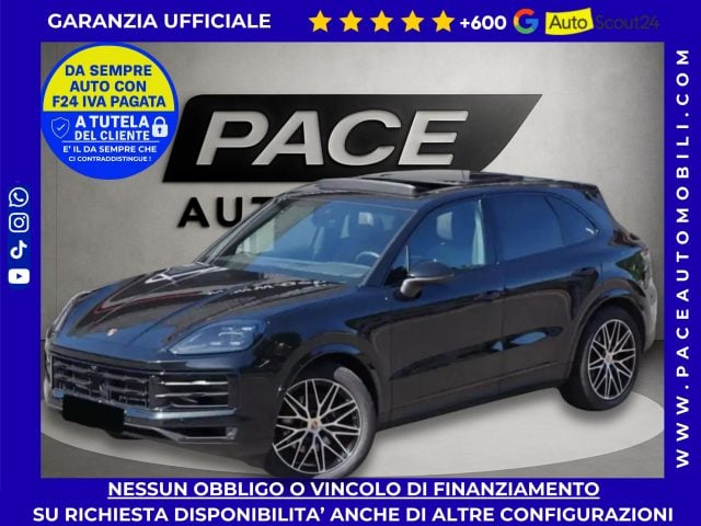 Porsche Cayenne 21" BOSE TETTO SPORT DESIGN SOFT CLOSE PDC HUD ACC, del 2025, 6.900 km, in vendita a Roma (RM)