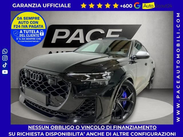 Audi RS Q8 640CV PERFORMANCE MY26 KERAMIK BLACK PACK ACC LED, del 2026, 4.500 km, in vendita a Roma (RM)