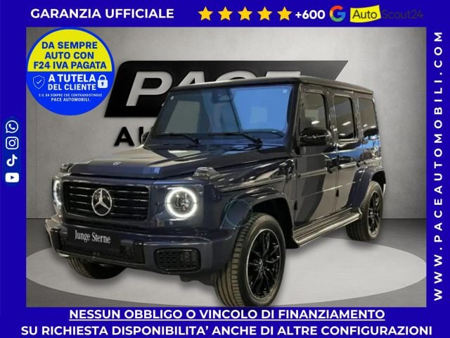 Mercedes-Benz G 450 D AM PREMIUM NIHT PACK TETTO KAMERA PDC PELLE, del 2025, 15.500 km, in vendita a Roma (RM)