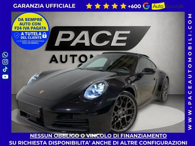 Porsche 992 911 992.2 TETTO BLACK PACK PDC ACC SPYDER KAMERA, del 2026, 10 km, in vendita a Roma (RM)