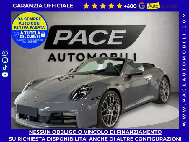 Porsche 992 911.2 CABRIO MATRIX SPORT CHRONO NAVI PDC ACC LED, del 2025, 19.100 km, in vendita a Roma (RM)