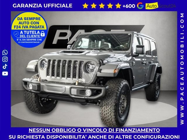 Jeep Wrangler 392 V8 X-TREME RUBICON SKY TOP ONE LED KAMERA F1, del 2024, 250 km, in vendita a Roma (RM)