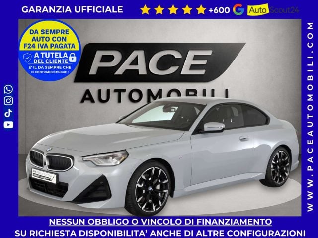BMW 230 i COUPE D M SPORT MSPORT M-SPORT COMPETITION 19" L, del 2025, 17.700 km, in vendita a Roma (RM)