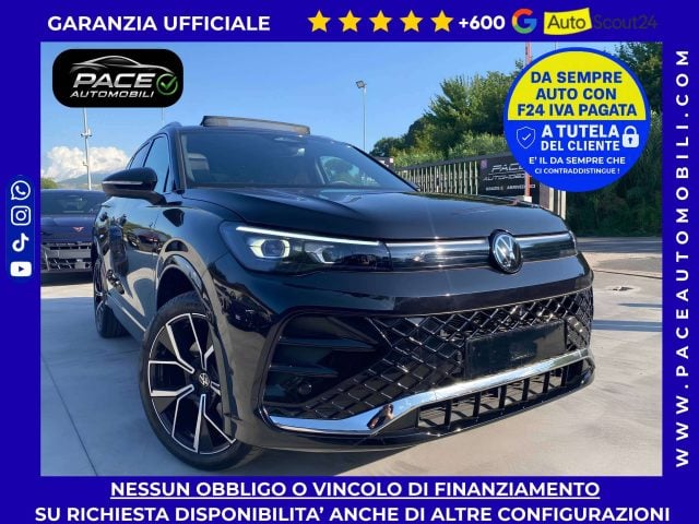 Volkswagen Tiguan 2.0 TDI 4M TETTO R LINE R-LINE RLINE BLACK PACK PD, del 2025, 9.900 km, in vendita a Roma (RM)