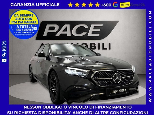 Mercedes-Benz E 220 D AMG PREMIUM SPORT WIDESCREEN LED NAVI KAMERA 20", del 2025, 19.900 km, in vendita a Roma (RM)