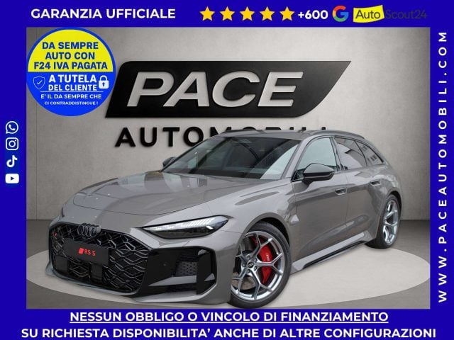 Audi RS5 2.9 TFSIe PELLE B&O BLACK PACK HEAD UP DISPLAY KAM, del 2026, 10 km, in vendita a Roma (RM)