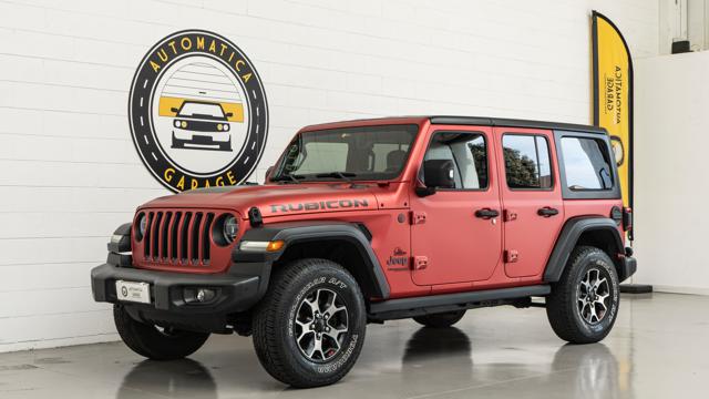 Jeep Wrangler Unlimited 2.2 Mjt Rubicon IVA GANCIO UNIPRO, del 2018, 58.500 km, in vendita a San Zeno Naviglio (BS)