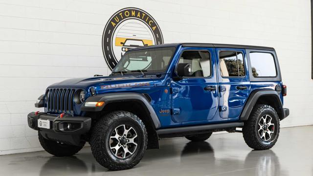 Jeep Wrangler Unlimited 2.2 Mjt II Rubicon GANCIO PERFETTA, del 2020, 68.200 km, in vendita a San Zeno Naviglio (BS)