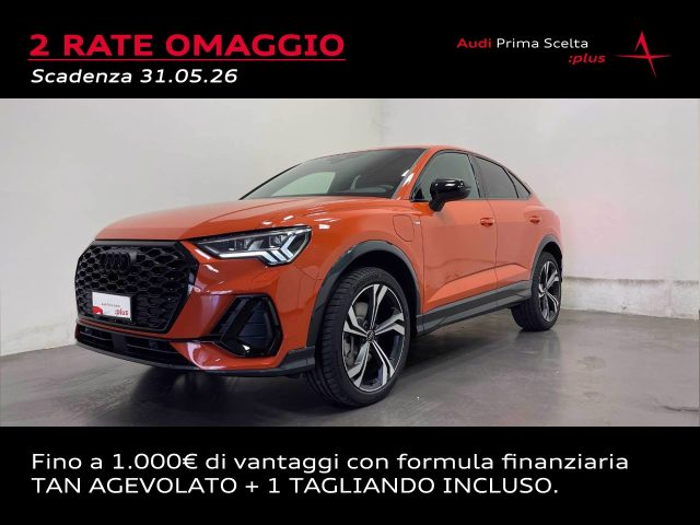 Audi Q3 SPORTBACK 45 TFSIe S-TRONIC IDENTITY BLACK usato a CONEGLIANO