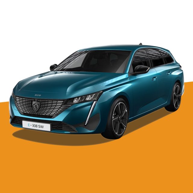 Peugeot e-308 motore elettrico (54kWh) 156 CV SW Allure - foto 2 di 4