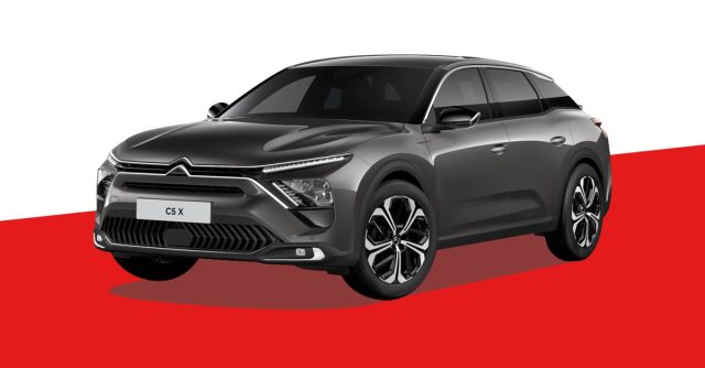 Citroen C5 X HYBRID 136 E-DCS6 Plus nuovo a GUBBIO