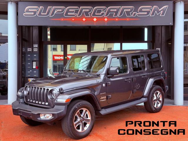 Jeep Wrangler Unlimited 2.2 Mjt II SAHARA, del 2018, 89.950 km, in vendita a Rimini (RN)