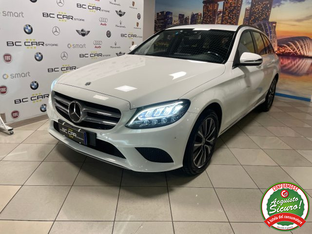 Mercedes-Benz C 220 d 194cv SW 4Matic Aut.*FULL LED*PELLE, del 2019, 155.315 km, in vendita a Mesagne (BR)
