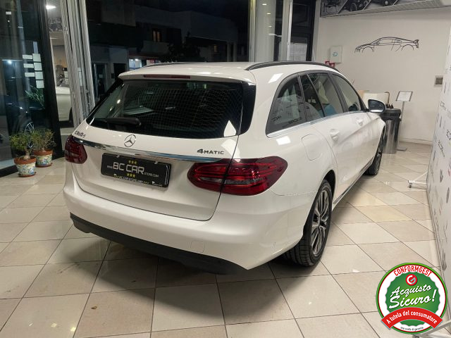 Mercedes-Benz C 220 d 194cv SW 4Matic Aut.*FULL LED*PELLE - foto 4 di 4