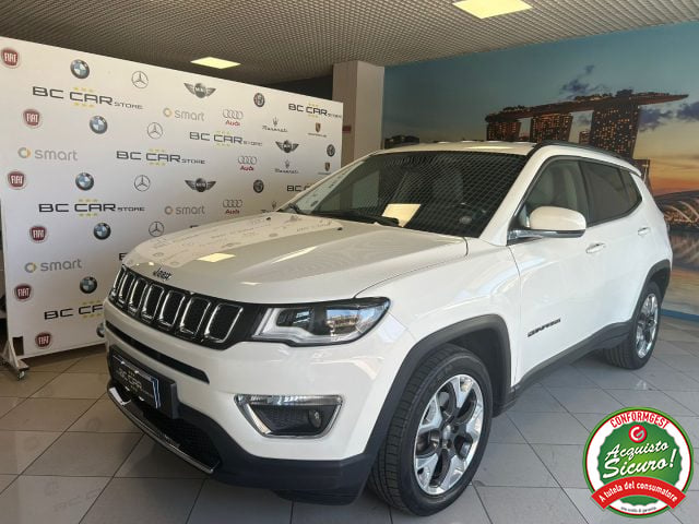 Jeep Compass 1.6 Mjt Limited *LED*PELLE*NAVI*CAMERA, del 2018, 115.315 km, in vendita a Mesagne (BR)