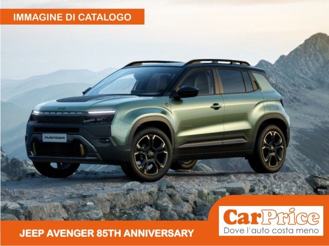 Jeep Avenger 1.2 145CV MHEV 4xe 85th Anniversary Full Optionals, del 2026, in vendita a Gallarate (VA)