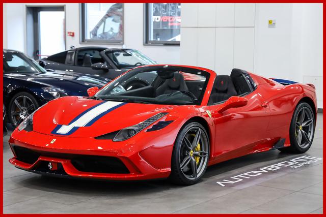 Ferrari 458 Speciale aperta**|ROSSO F1 2007|LIVREA BLU NART| usato a VARESE