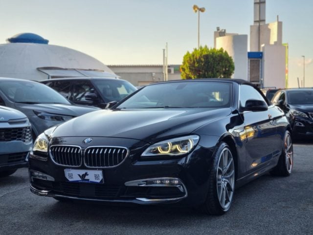 BMW 640 d xDrive Cabrio Luxury *PROMO FINANZIAMENTO*, del 2015, 86.000 km, in vendita a Santa Maria Delle Mole (RM)