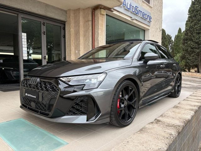 Audi RS3 SPB SPORTBACK TFSI quattro S tronic TETTO, del 2025, 9.759 km, in vendita a Carovigno (BR)