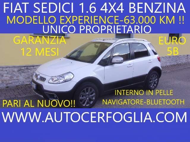 Fiat Sedici 1.6 16v Experience 4x4 120cv-SOLO 63.000 KM!!! usato a SAMOLACO