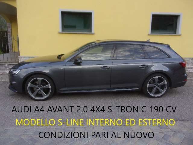 Audi A4 Avant 40 2.0 tdi S-LINE quattro 190cv s-tronic - foto 2 di 4
