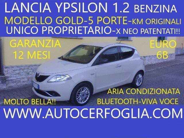 Lancia Ypsilon III 1.2 Gold 69cv my16-X NEO PATENTATI!!, del 2017, 117.000 km, in vendita a Samolaco (SO)