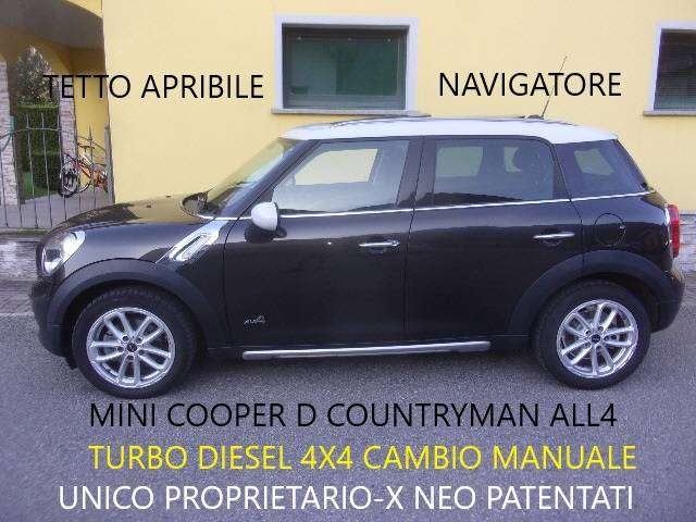 MINI Cooper D Countryman R60 1.6 all4 Business E6-TETTO APRIBIL - foto 3 di 30