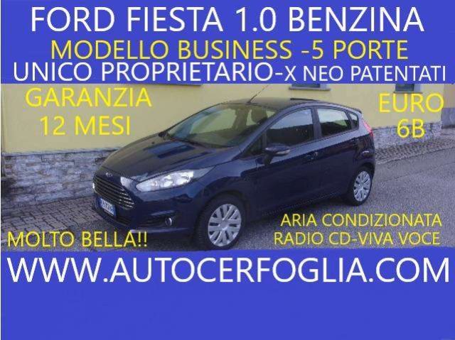 Ford Fiesta VI 5p 1.0 Business 80cv E6-UNICO PROPRIETARIO usato a SAMOLACO