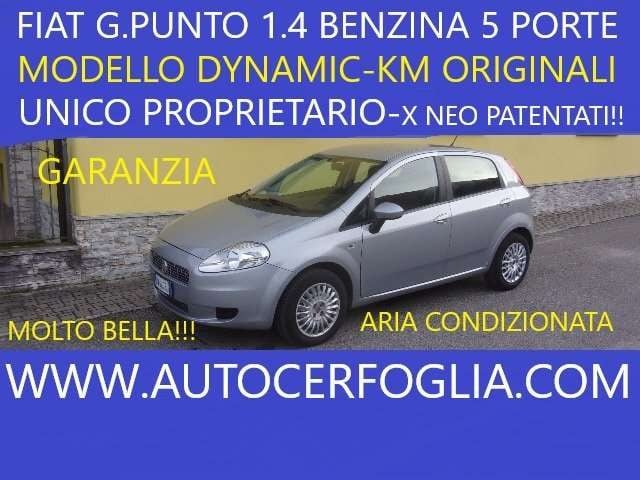 Fiat Grande Punto 5p 1.4 Dynamic 77cv-UNICO PROPRIETARIO!!, del 2009, 107.236 km, in vendita a Samolaco (SO)